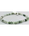 4mm Green Rutile bracelet