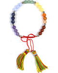 6mm 7 Chakra with Tassel bracelet