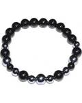 6mm Terahertz & Black Tourmaline bracelet