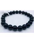 8mm Obsidian, Black bracelet