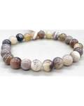 8mm Agate, Botswana bracelet