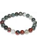 8mm Bloodstone (Seftonite) bracelet