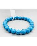 8mm Turquoise, synthetic bracelet