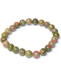 8mm Unakite bracelet