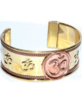 Om copper bracelet