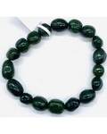 Jade, Nephrite nugget bracelet