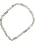 4mm Flourite Stretch Bracelet