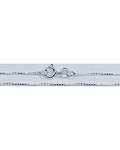 24" Sterling Box chain