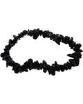 Obsidian, Black chip bracelet