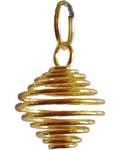 (set of 24) 3/4" Gold Plated coil