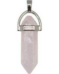 Rose Quartz double terminated