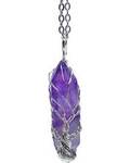 Amethyst Tree of Life double terminated