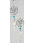 Dream Catcher Earring with Turquoise