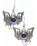Ganesha lapis earrings