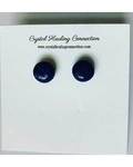 Lapis stud earrings