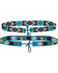 21+" Beaded Hat Band (various)