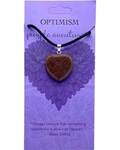 Optimism Purple Aventurine heart