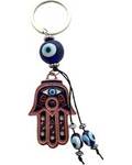 Hand Evil Eye Keychain