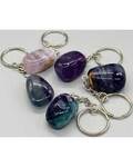 Fluorite keychain