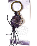 Healing/ Amethyst keychain
