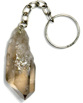 Smoky Quartz keychain