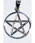 3/4" Pentagram sterling