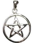 Pentagram Sterling Pendant