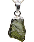 Moldavite pendant