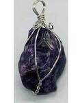 Amethyst wire wrapped