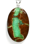 Chrysoprase pendant