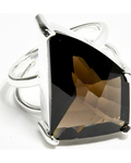 size 8 Smokey Quartz ring