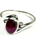 size 7 Star Ruby ring