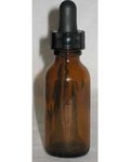 1oz Amber Bottle With Dropper