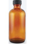 4oz Amber Bottle With Cap
