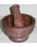 Mortar/Pestle Stone 2 1/2 x 4