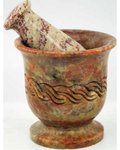 Celtic Soapstone Mortar & Pestle