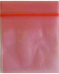 Red Resealable bags 2" x 2" 100/pkg 2.5mil
