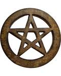 Pentagram Altar Tile 4"