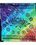36" x 36" Chakra Lotus Altar Cloth