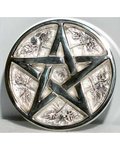 Pentagram Altar Tile 3" 