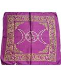 18" x 18" Purple Rayon Triple Moon Cloth