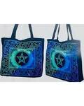 15.7" x 17.7" Pentagram tote bag