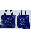 15.5" x 17.5" Pentagram tote bag