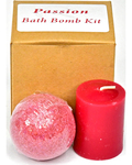 Passion bath bomb kit