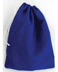 Blue Cotton Bag 3" x 4"