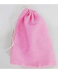 Pink Cotton Bag 3" x 4"