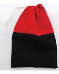 Reversing Red & Black Cotton Bag