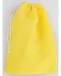 Yellow Cotton Bag 3" x 4"