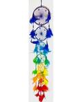 33" Rainbow Chakra dreamcatcher