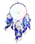 8" 5 Rings Dream Catcher